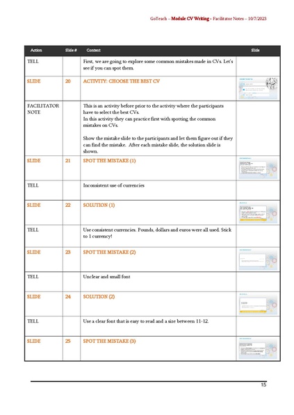 File:GoTeach CV WRITING SKILLS Facilitator Notes.pdf