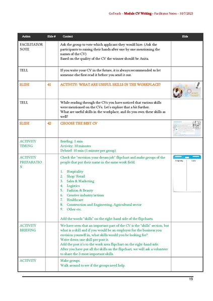 File:GoTeach CV WRITING SKILLS Facilitator Notes.pdf