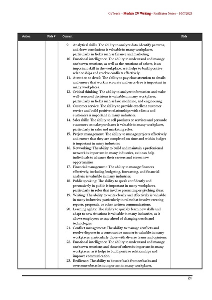 File:GoTeach CV WRITING SKILLS Facilitator Notes.pdf