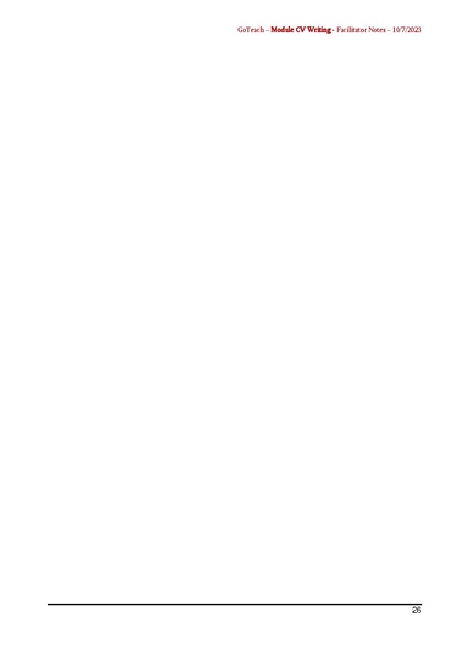 File:GoTeach CV WRITING SKILLS Facilitator Notes.pdf