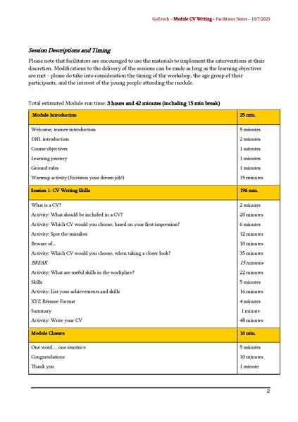 File:GoTeach CV WRITING SKILLS Facilitator Notes.pdf