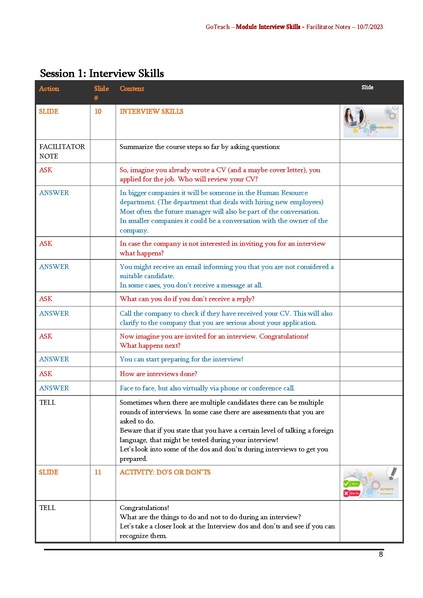 File:GoTeach INTERVIEW SKILLS Facilitator Notes.pdf