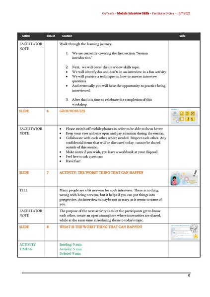 File:GoTeach INTERVIEW SKILLS Facilitator Notes.pdf