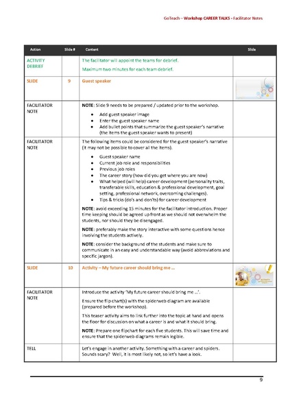 File:GoTeach CAREER TALKS Facilitator Notes.pdf