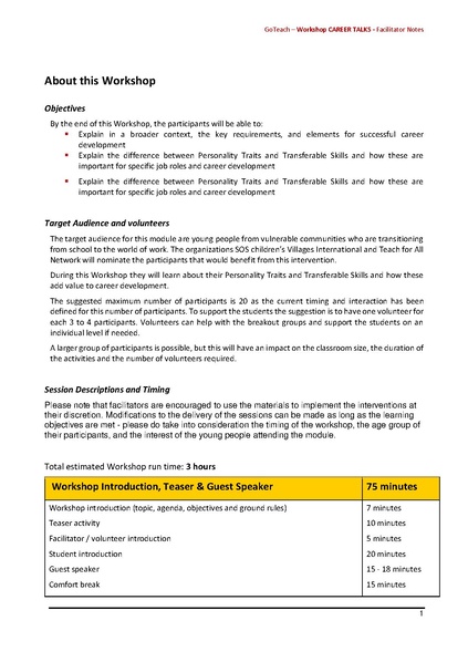 File:GoTeach CAREER TALKS Facilitator Notes.pdf
