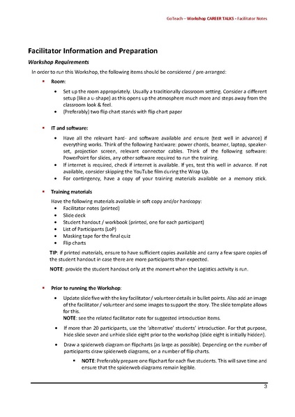 File:GoTeach CAREER TALKS Facilitator Notes.pdf
